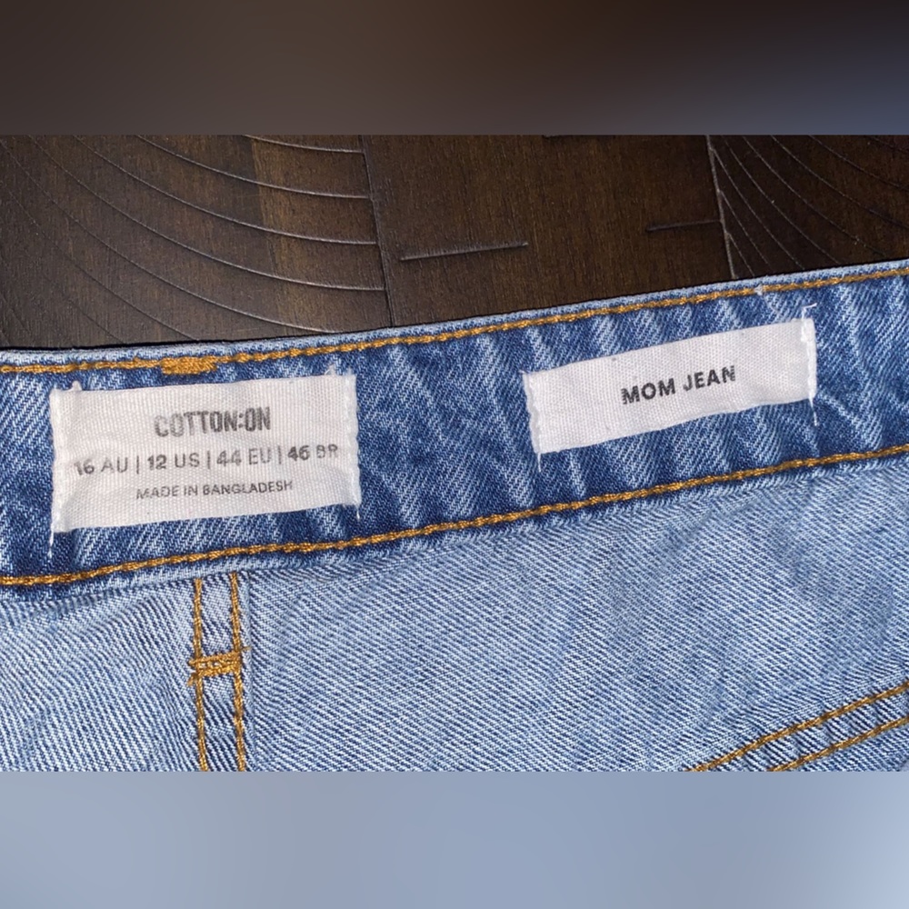 Cotton:On women size 12 mom jean - Picture 5 of 7